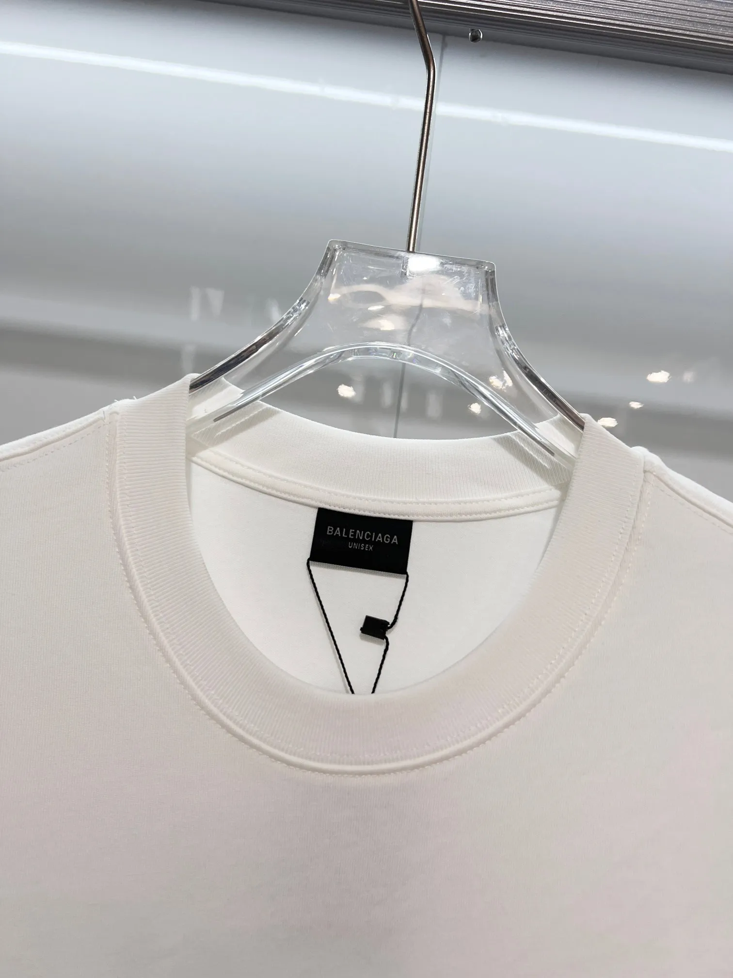 Balenciaga 2026New Arrival logo Same Style t · 320 100％ · 32 · ：White Size：S M L XL